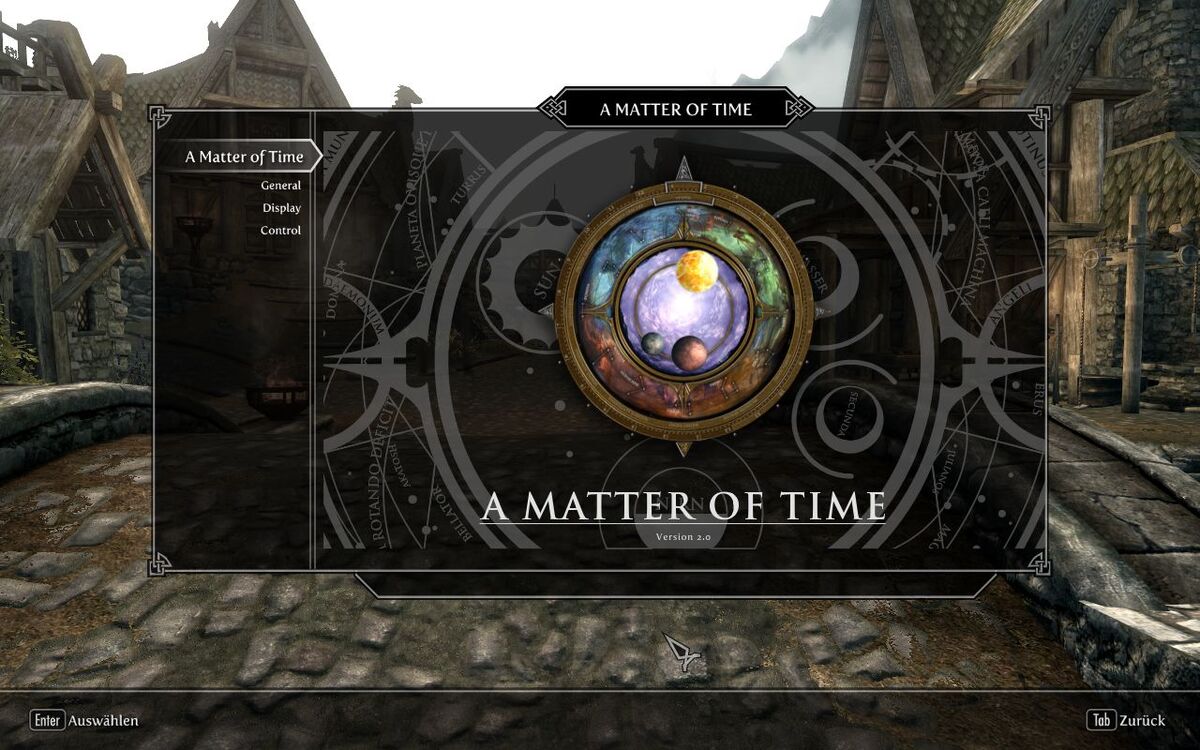 A Matter of Time, The Elder Scrolls Mods Wiki